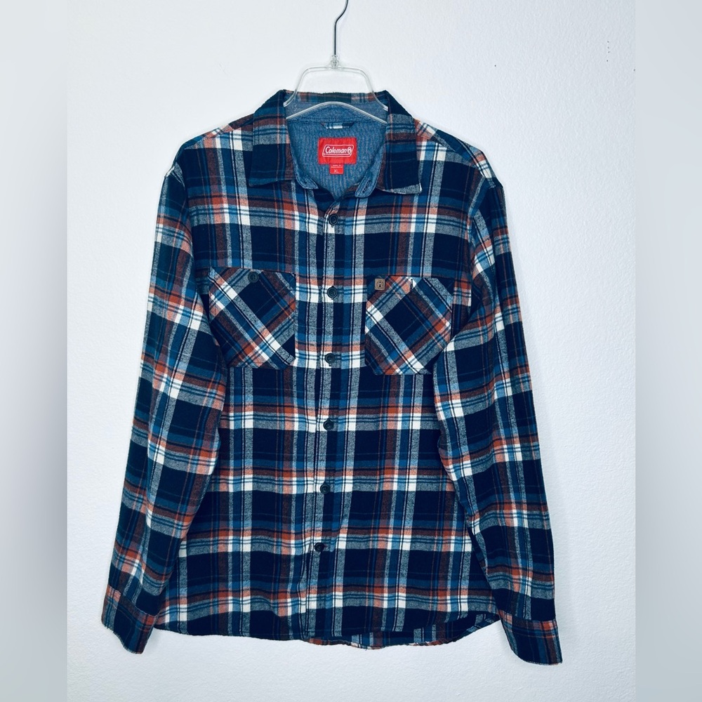 Coleman Button Up Flannel Shirt Men’s